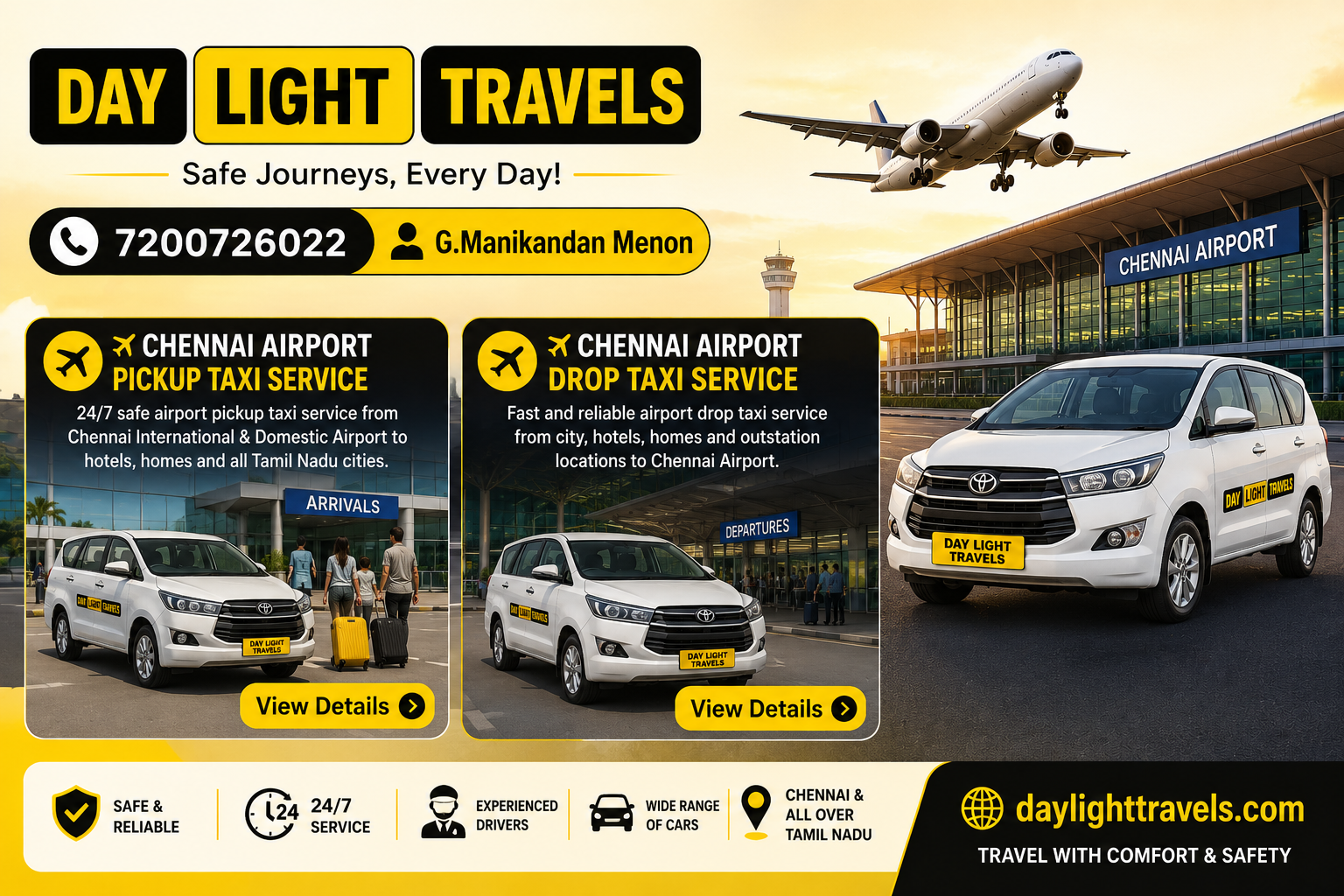 Airport Drop Taxi