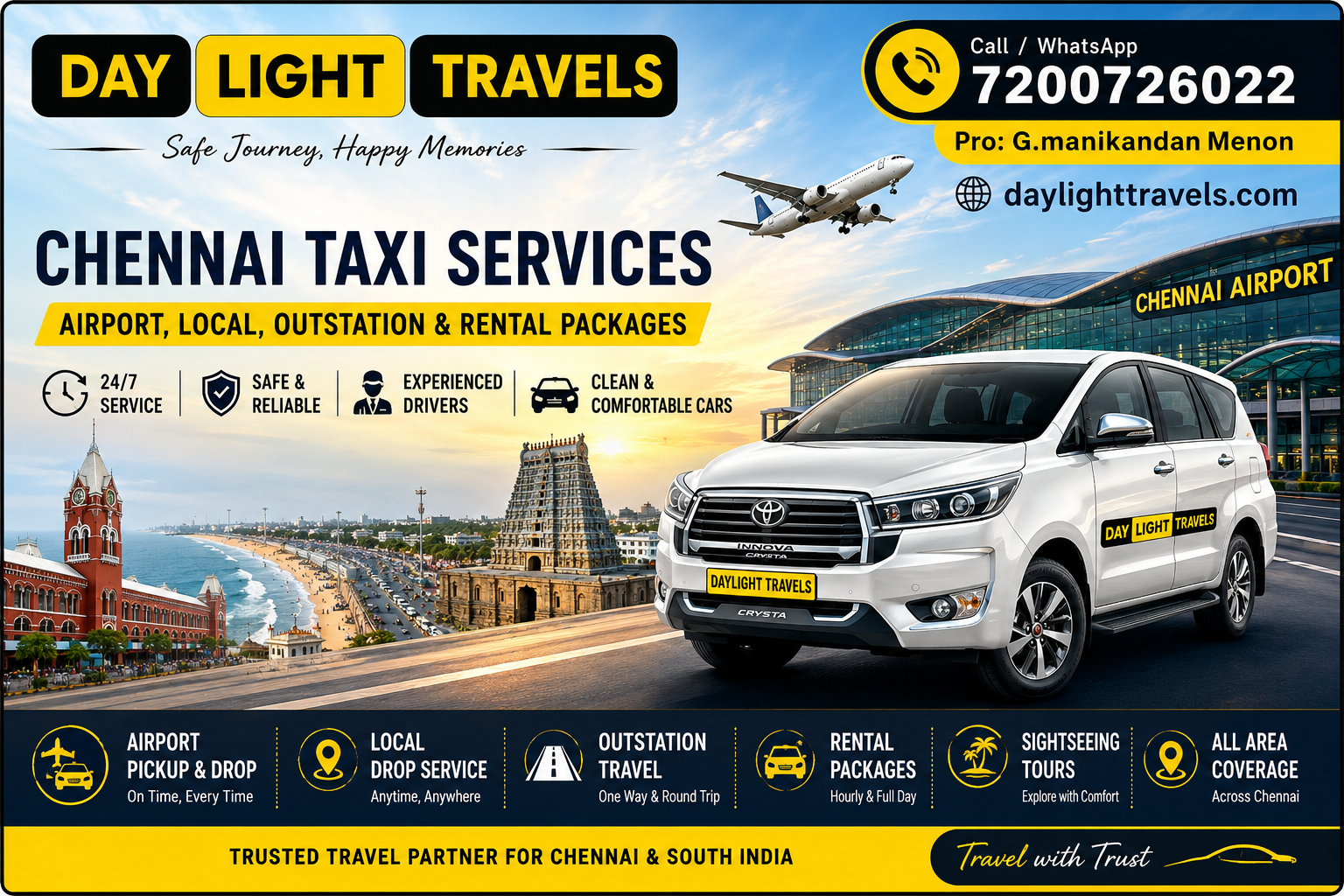 Daylight Travels Banner