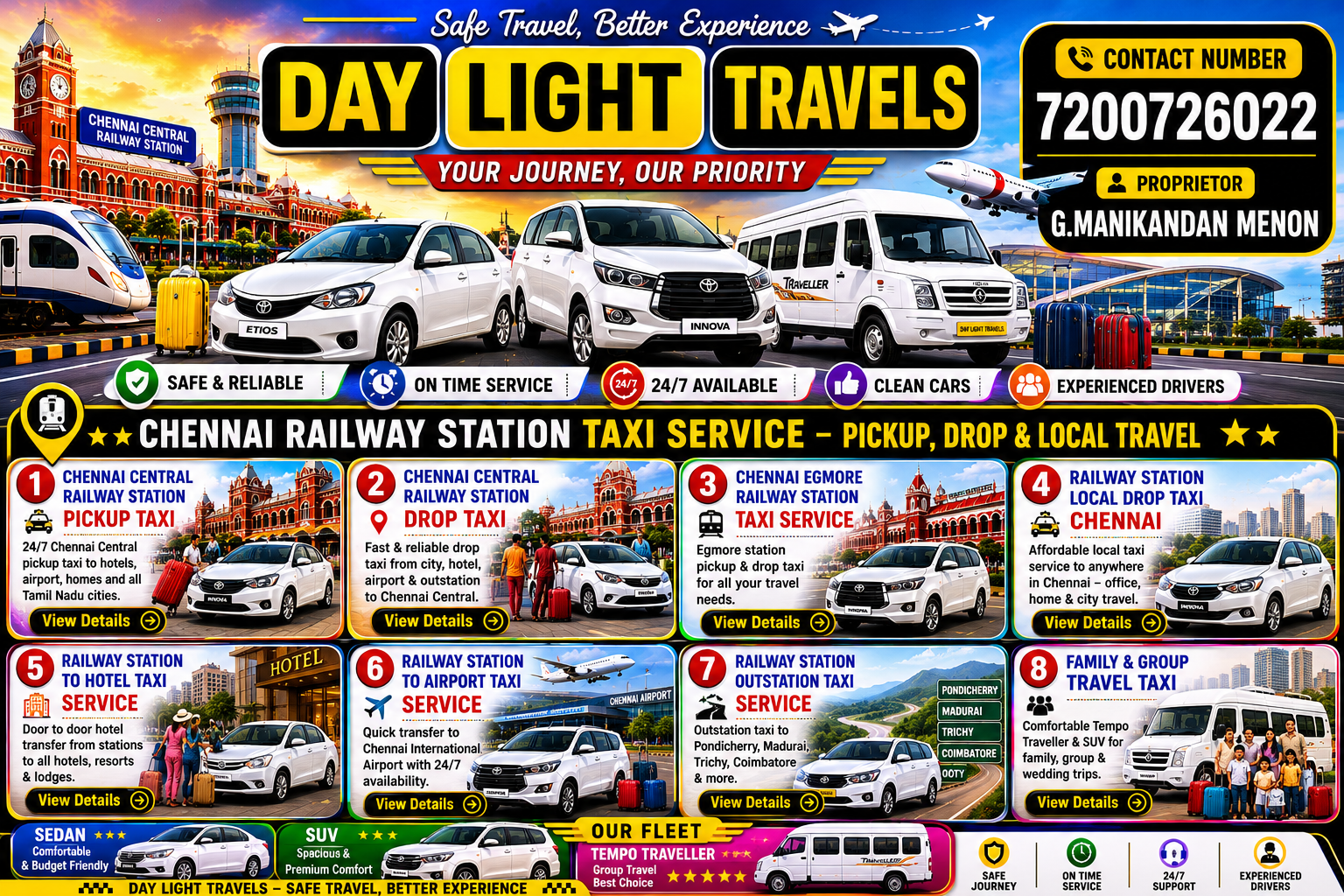 Daylight Travels Banner