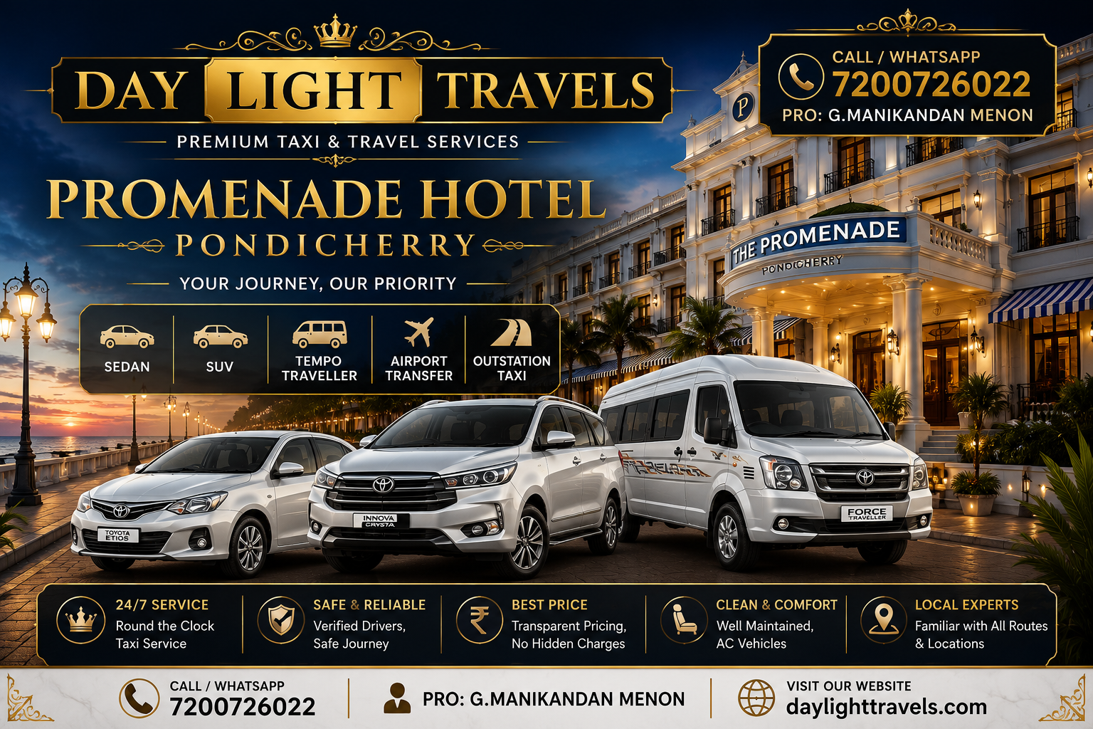 Daylight Travels Banner