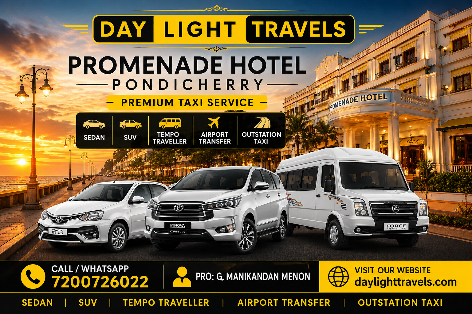 Daylight Travels Banner