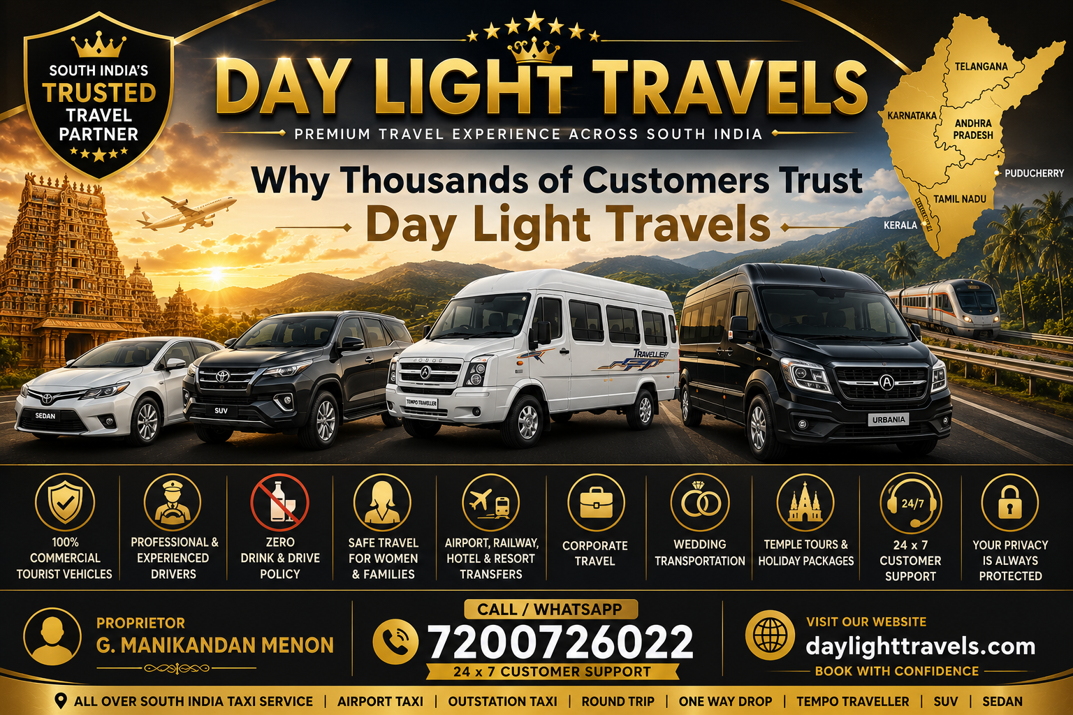 24x7 Taxi Booking